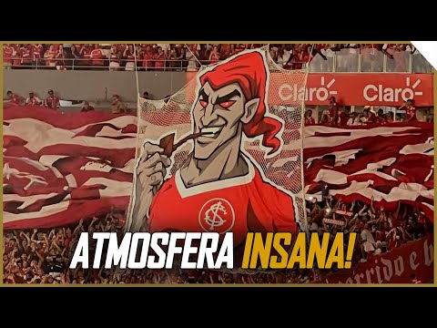 Inter fans at the derby against Grêmio in the 449th Gre-Nal!