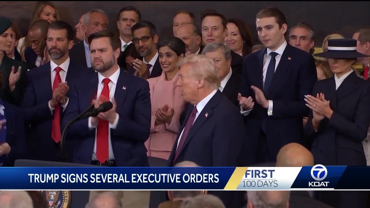 President Trump signs executive order to end birthright citizenship