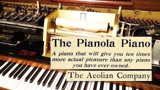 You Won't Believe This 1960s Player Piano Playing Itself! Aeolian Pianola Demo