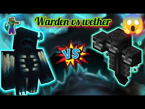 Insane Minecraft Boss Battle: Warden vs Wither! #Minecraft