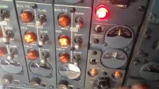 Boeing 727 cold dark start pt1