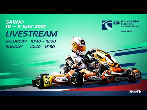 FIA Karting European Championship 2021 OK/Junior - Round 3  Italy