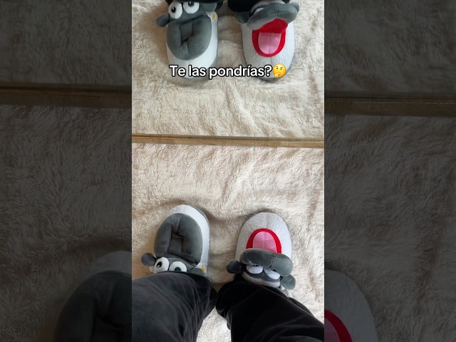 Vídeo relacionado con Onmygogo 3D Novedad Pantuflas para mujer y hombre, zapatillas de invierno de felpa con diseño de animales (37-40 EU, ovejas)