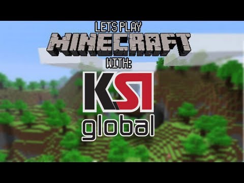 Minecraft Lets Play With KSI Global: Spleef