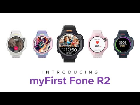 New Smartwatch for Kids - Introducing myFirst Fone R2