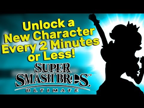 New Character EVERY 2 Mins or Less - Fastest Way to Unlock All Characters in Smash Bros Ultimate