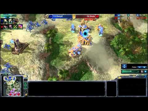 StarCraft 2: PvZ BabyKnight vs Snute (g2)