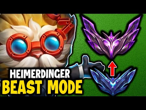 🧠🧠 BEST HEIMERDINGER EUW SUPER SOLOQQUEUE! 🧠🧠