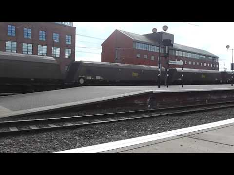 GBRf class 66 701 passes Newcastle on coal working