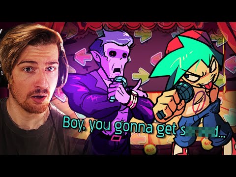 FNF WITH LYRICS!? YEAH & BF SPITS NASTY.. (also 100% every song) | FNF Funkadelix