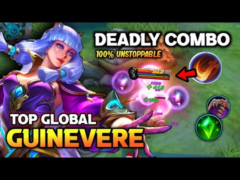 Guinevere Perfect Gameplay | Guinevere Best Build 2020 | Top Global Guinevere Gameplay | MLBB✓