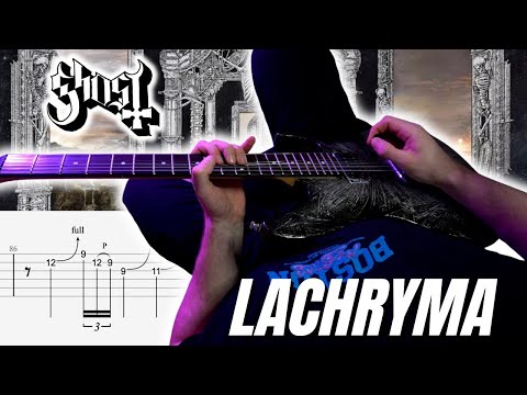 Ghost – Lachryma POV Guitar Cover | NEW SONG 2025 | SCREEN TABS