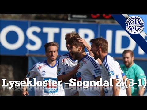 Lysekloster - Sogndal 2 3-1 Høydepunkter og Mål 13/06/2018