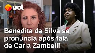 Benedita diz que medidas necessárias estão sendo tomadas após Carla Zambelli cham 'Chica da Silva'