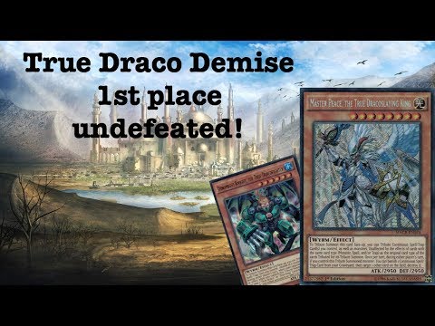 AWESOME UNDEFEATED True Draco Demise Deck Profile!!!