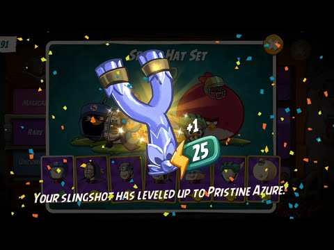 Angry Birds 2 Slingshot Rank up to PRISTINE AZURE-25 || #slingshotchallenge #slingshot #angrybirds2