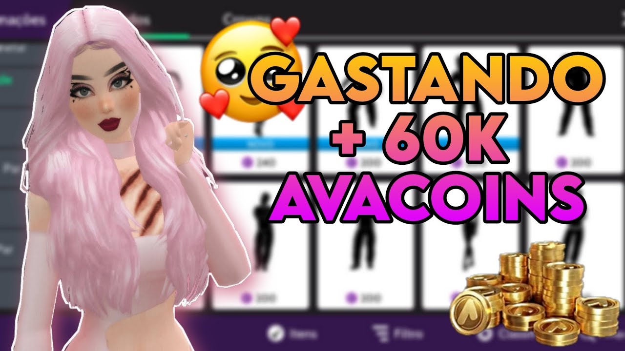 GASTANDO + DE 60K AVACOINS!!💗💸