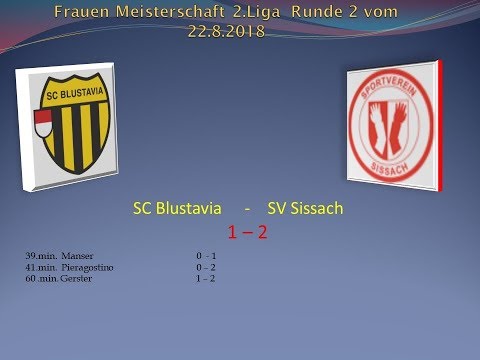 Frauen Meisterschaft 2.Liga SC Blustavia  -  SV Sissach