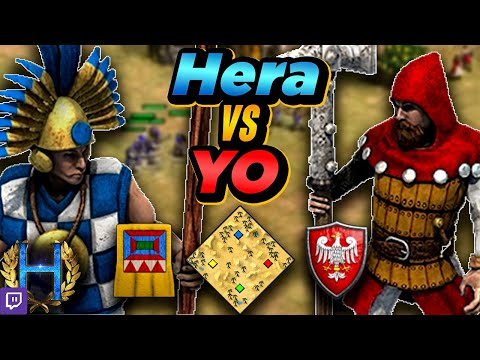 Incas vs Poles | 1v1 Arabia | vs Yo | AoE2