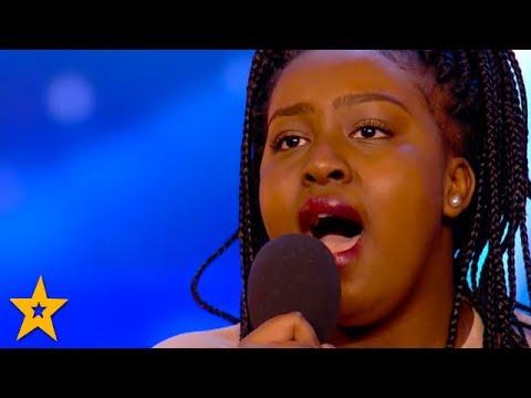 Singer Sarah Ikumu WINS Simon Cowell's GOLDEN BUZZER! | Britain's Got Talent 2017