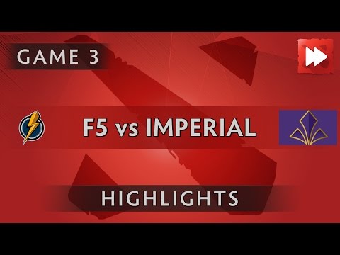 Fantastic.Five' vs The Imperial [Game 3] WellPlay Invitational by VitalBet - Dota Highlights