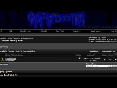 Graphic Booting Forums