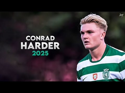 Conrad Harder 2025 - Amazing Skills, Assists & Goals - Sporting CP | HD