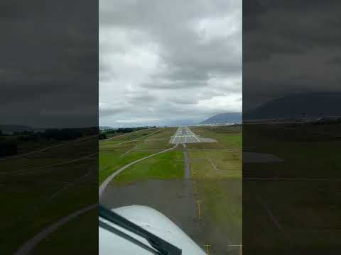 Desembarque em Vigra, Aeroporto de Alesund, Noruega (ENAL) RWY 06 em um Turbo Commander 1000 (695A)