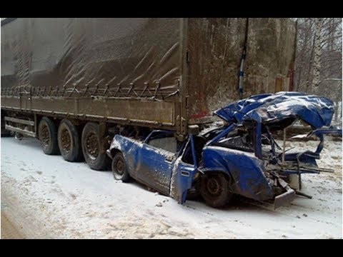 НЕЛЬЗЯ ТАК ЕЗДИТЬ ПО ДОРОГЕ ЗИМОЙ...  СКОЛЬЗКО ВЪЕХАЛ ПРЯМО В ЗАД