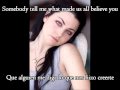 Evanescence-it was all a lie[sub español-ingles ...