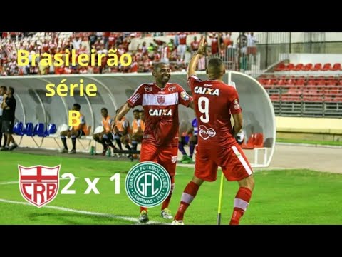 CRB 2 x 1 Guarani (Melhores Momentos) -  Brasileirão série B 2019