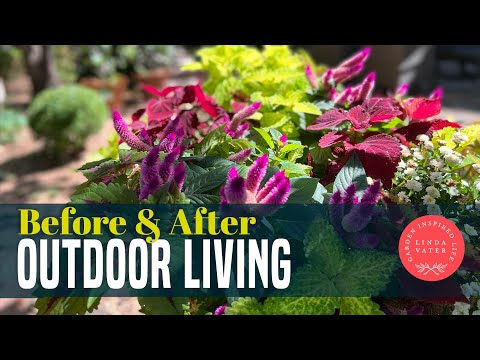 Outdoor Living  Back Porch Ready for Fall