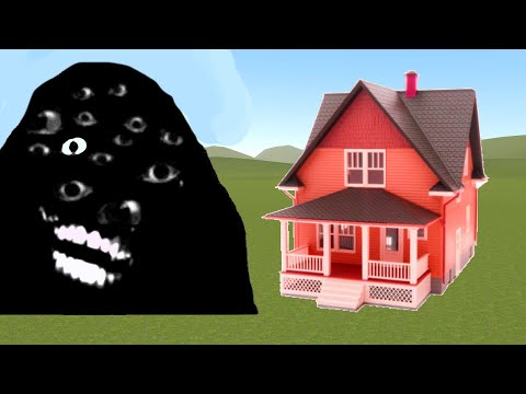ENRAGED MUNCI VS HOUSES! - Garry's mod Sandbox