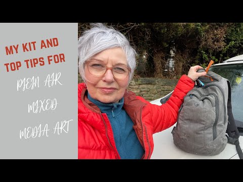 My kit and top tips for plein air art