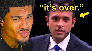 Vivek is DONE - MAGA rather vote for the White Democrat ..