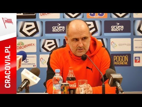 Trener Michał Probierz po meczu z Pogonią Szczecin [10.03.2018]