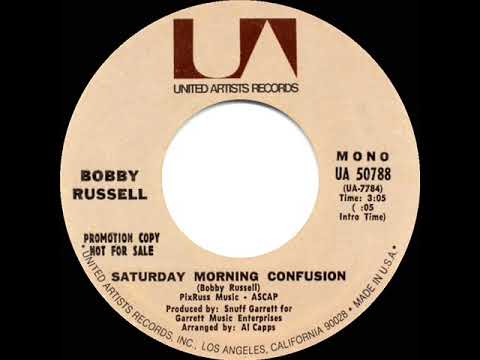 1971 Bobby Russell - Saturday Morning Confusion (mono radio promo 45)