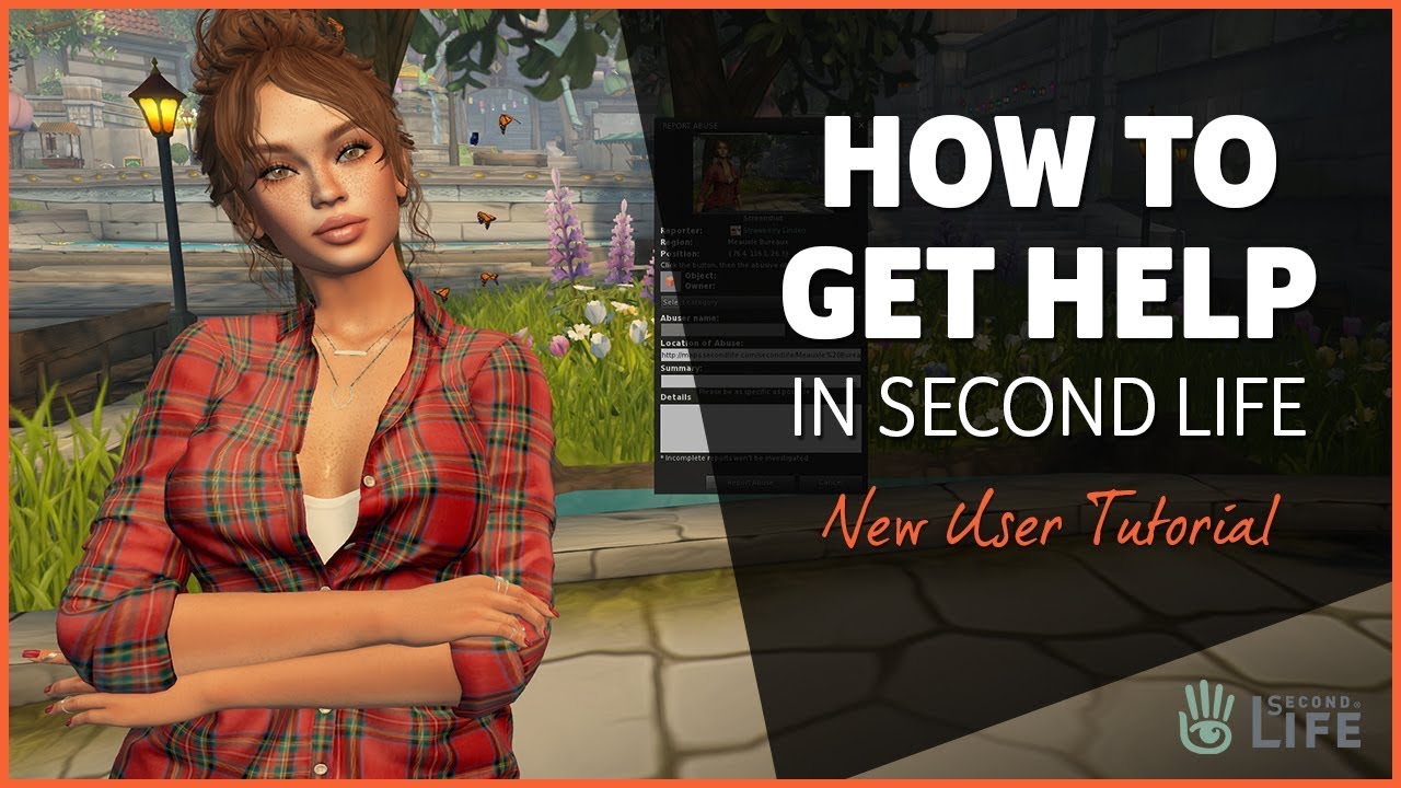 How to Get Help in Second Life - Second Life Tutorial