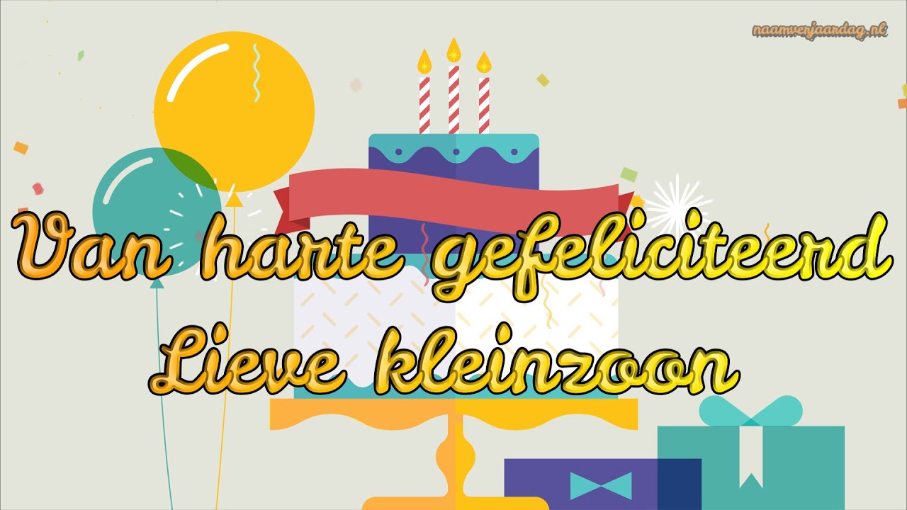 Gefeliciteerd KLEINZOON 🎈 | FIJNE VERJAARDAG! 🎉 #naamverjaardag