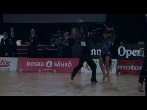 Maxim Elfimov - Evgenia Churikova | R1 Rumba | Finnish Open 2017