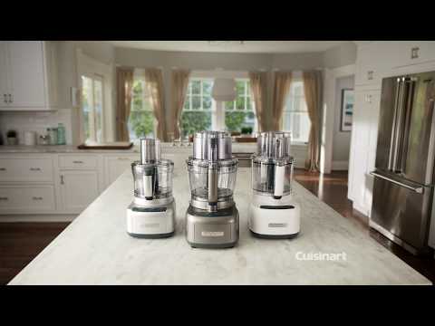 Cuisinart Elemental 13-Cup Food Processor (Silver) with Spatula, Measuring Spoon Set and Cookbook