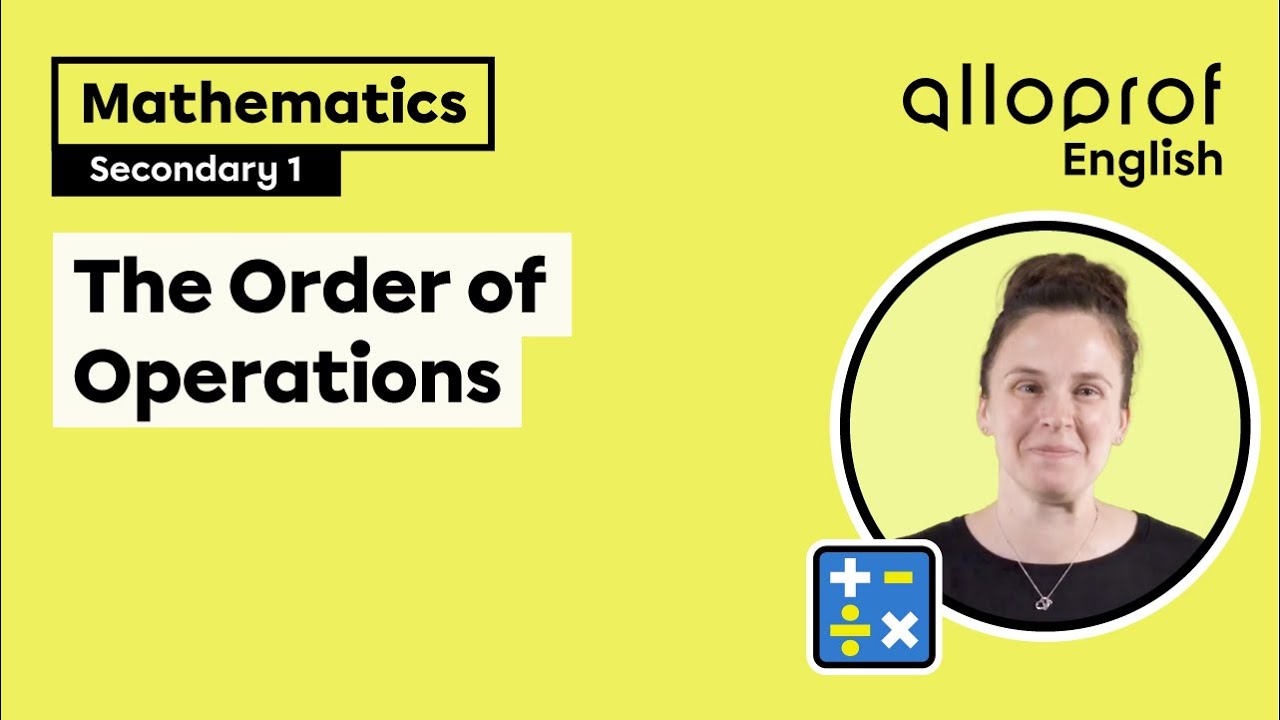 The Order of Operations