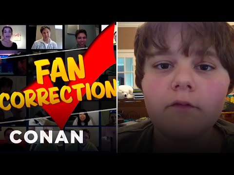 Fan Correction: Power Outages Don't Make Sounds! | CONAN on TBS