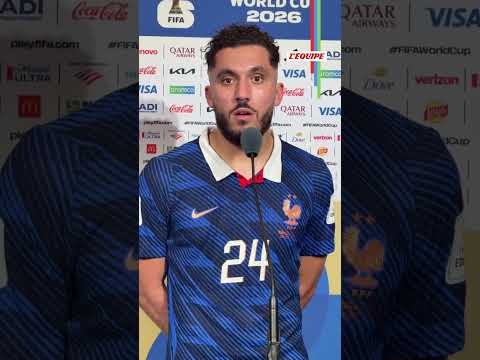 🇫🇷🗯️ "Sur l'arbitrage,  je n'ai rien à dire, vous avez vu par vous même" (R.Cherki) #worldcup2026