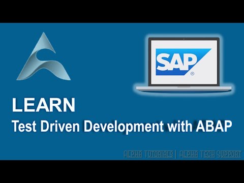 Test Driven Development with ABAP