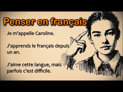 learn French with simple stories (A2)  | Penser en français