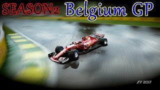 PS4 F1 2017実況 シーズン2 第12戦 ベルギーGP予選！