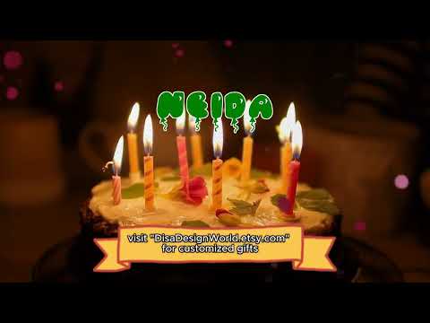 Happy Birthday NEIDA   Happy Birthday Song   Birthday Wishes   Birthday Party
