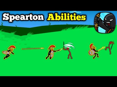 Spearton All Secret Abilities In Stick War Legacy | Spearton Skills