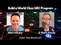 236 Build A World Class GRC Program With Matt Hillary